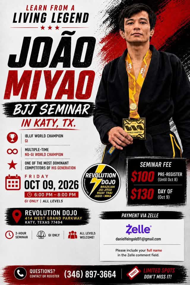 João Miyao BJJ Seminar
